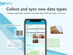 Easily input images, sketches, signatures, GPS, and more, into your digital forms – directly from your mobile device