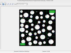 Área superficial por unidade de volume-teste (SV)