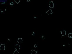 Example Gojo game, the classic Asteroids.