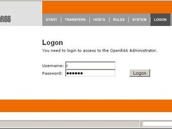 OpenR66 Administrator
