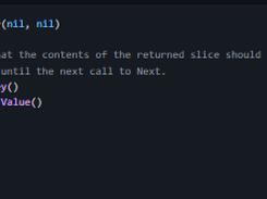 goleveldb Screenshot 1