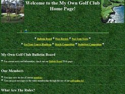 The Golf Club home page