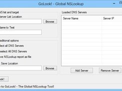 GoLook! User Interface