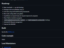 gomobile-ipfs Screenshot 1