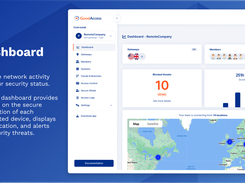 The intuitive GoodAccess dashboard provides you with an overview and gives you full control over your team's remote access.