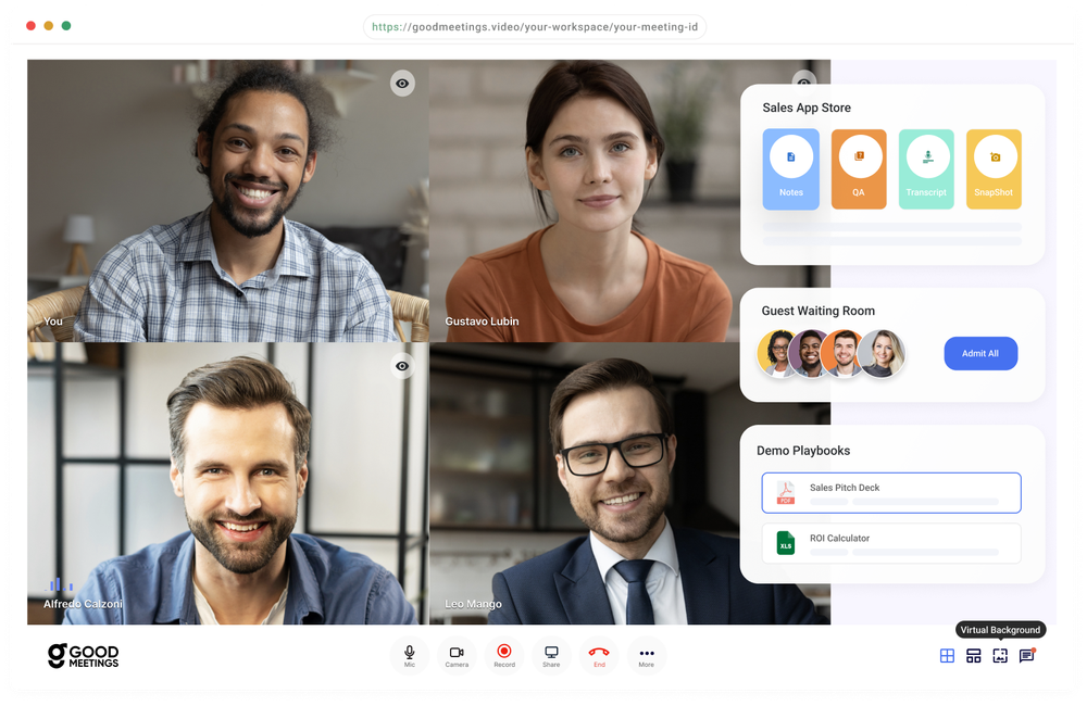 Goodmeetings Screenshot 1