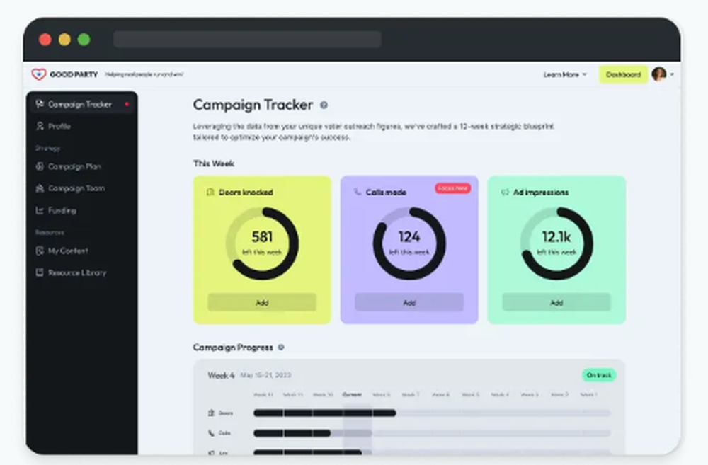 GoodParty.org Screenshot 1