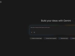 Google AI Studio Screenshot 1