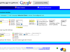 Google APIlity PHP Library for AdWords Screenshot 1