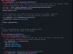Google Auth Library Screenshot 1