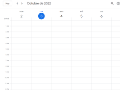 Google Calendar Screenshot 1