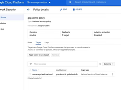 Google Cloud Armor Screenshot 1