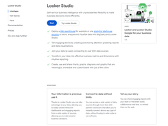 Google Cloud Data Studio Screenshot 1