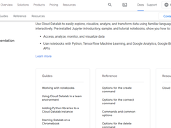 Google Cloud Datalab Screenshot 1