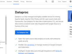 Google Cloud Dataproc Screenshot 1