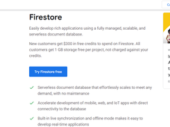 Google Cloud Firestore Screenshot 1