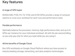 Google Cloud GPUs Screenshot 2