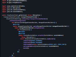 Google Cloud Java Client Libraries Screenshot 1