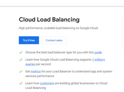 Google Cloud Load Balancer Screenshot 1