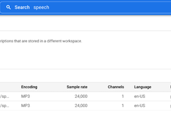 It’s easy to try Google Cloud’s Speech-to-Text API in the Speech console. Just upload an audio file (or link to an audio file stored in Google Cloud Storage) to generate transcripts. Step 1: Create a new transcript.