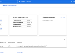 Step 4: Your audio, transcribed!