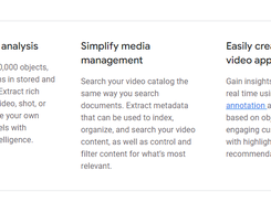 Google Cloud Video AI Screenshot 1
