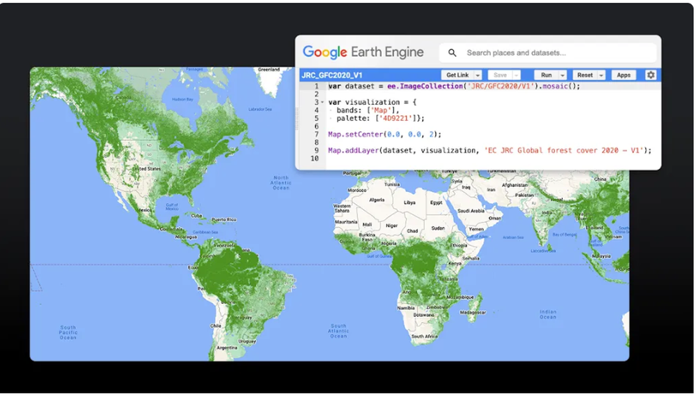 Google Earth Engine Screenshot 1
