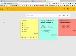 Google Keep Screenshot 1