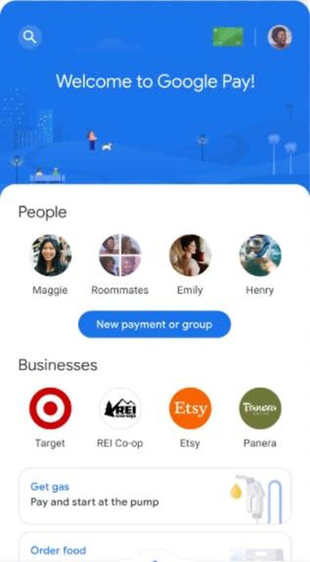 Google Pay Screenshot 1
