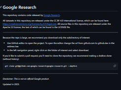 Google Research Screenshot 1