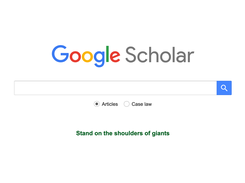 Google Scholar Screenshot 1