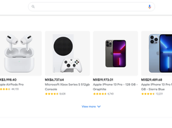 Google Shopping Screenshot 1