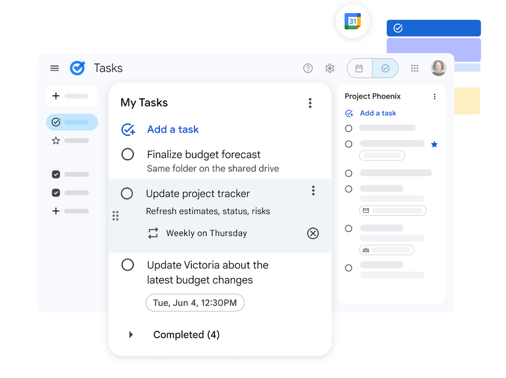 Google Tasks Screenshot 1