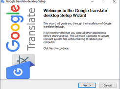 Google translate desktop install