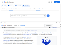 Website translate