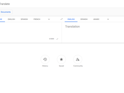 Google Translate Screenshot 1