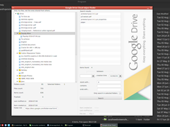 Listing results after searching files starting with "p" character in all Drive cloud data