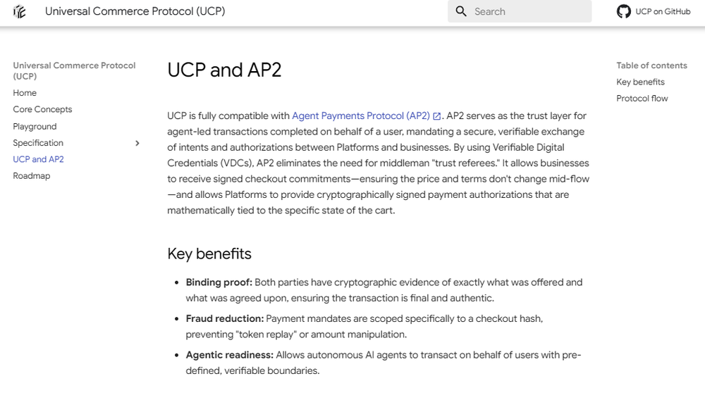 Universal Commerce Protocol (UCP) Screenshot 1