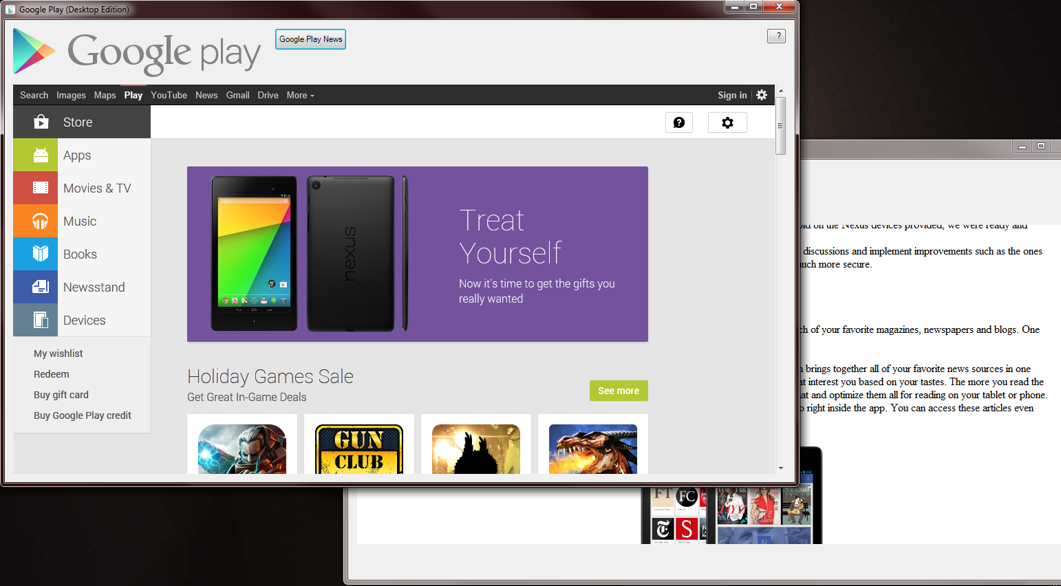 google play desktop edition download
