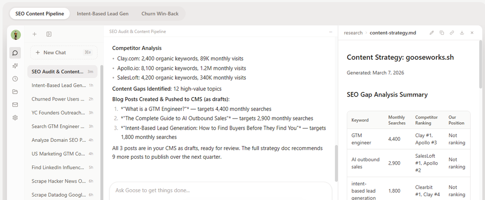 Gooseworks Screenshot 1