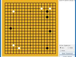 Generating a password from a game