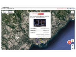 Simple CRM - Geolocated Map View