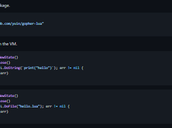 GopherLua Screenshot 1