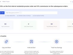 Affiliate program