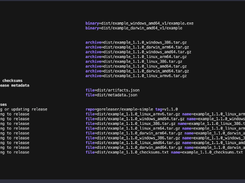 GoReleaser Screenshot 1