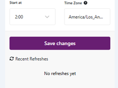 Scheduled Refresh