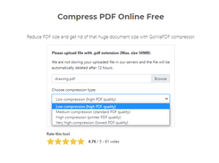 Compress PDF