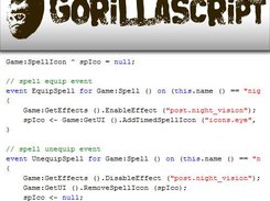 Some event code