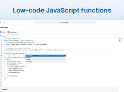 Low-code JavaScript functions