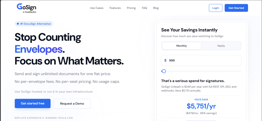 GoSign Screenshot 1